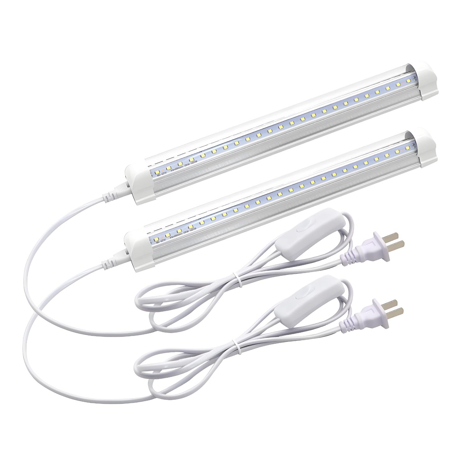 LED Shop Light Fixture, 12inch 9W, 1080LM, 6500K, T8 V-Shape